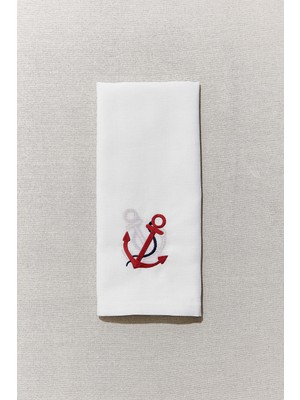 Paşabahçe Marin Çıpa Runner 45X150 Cm, Dekoratif Yapay Buket, Şık Tasarım, Salon ve Ofis Için Ideal, Solmaz Re