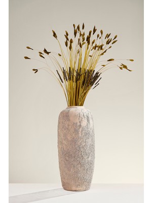Paşabahçe Grass 75 cm Yeşil, Dekoratif Yapay Buket, Şık Tasarım, Salon ve Ofis Için Ideal, Solmaz Renk