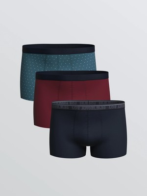 Lc Waikiki Yeni Sezon Standart Kalıp Pamuklu Esnek Erkek Boxer 3'lü