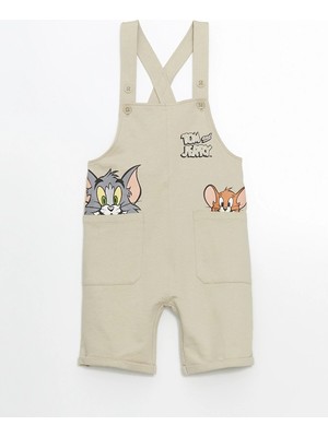 Lc Waikiki Yeni Sezon Tom ve Jerry Baskılı Erkek Çocuk Salopet