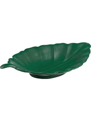 Paşabahçe Leaf 1 Seramik Dekoratif Tabak L, Sunum, Şık Tasarım