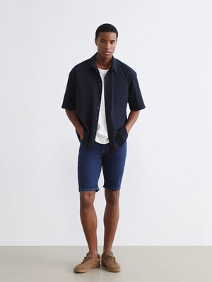 Lc Waikiki Yeni Sezon Slim Fit Erkek Jean Şort