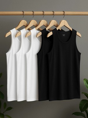 Lc Waikiki Yeni Sezon U Yaka Penye Erkek Atlet 5'li Paket