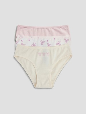 Lc Waikiki Yeni Sezon Kız Çocuk Slip Külot 3'lü