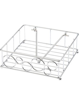 Paşabahçe Lines Metal Peçetelik, Şık Sofra Aksesuarı