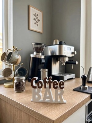Modern Coffee Bar Kahve Köşesi Dekorasyonu