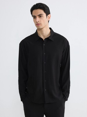 Lc Waikiki Yeni Sezon Regular Fit Armürlü Erkek Gömlek