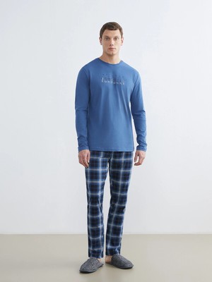 Lc Waikiki Yeni Sezon Ekose Erkek Pijama Takımı