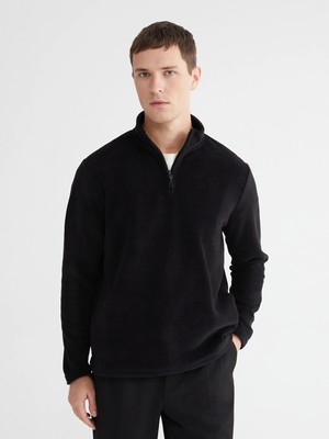 Lc Waikiki Yeni Sezon Dik Yaka Polar Erkek Sweatshirt