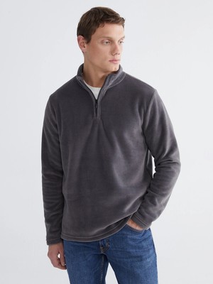 Lc Waikiki Yeni Sezon Dik Yaka Polar Erkek Sweatshirt