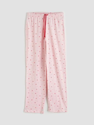 Lc Waikiki Yeni Sezon Fiyonk Baskılı Kadın Pijama Altı