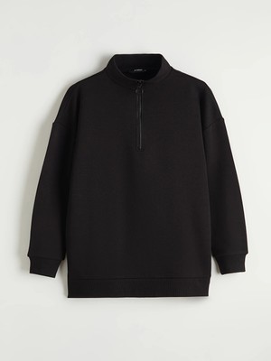 Lc Waikiki Yeni Sezon Dik Yaka Kadın Sweatshirt Tunik