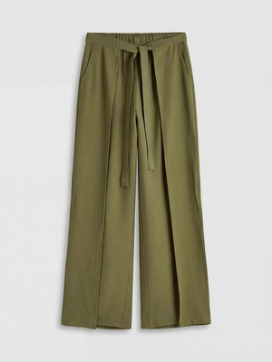Lc Waikiki Yeni Sezon Beli Lastikli Geniş Paça Kadın Pantolon