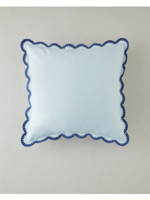 English Home Brisa Kırlent Kılıfı 45X45 cm Mavi