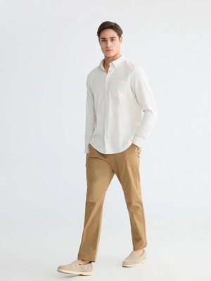 Lc Waikiki Yeni Sezon Standart Kalıp Gabardin Erkek Chino Pantolon