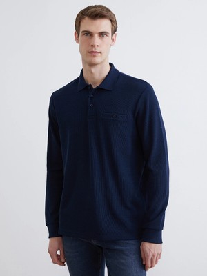 Lc Waikiki Yeni Sezon Polo Yaka Uzun Kollu Erkek Sweatshirt