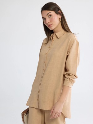 Lc Waikiki Yeni Sezon Loose Fit Kadın Gömlek Tunik
