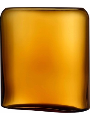 Paşabahçe Nude Layers Vazo 27.6 cm Amber, Şık Dekoratif Vazo