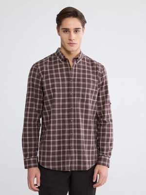 Lc Waikiki Yeni Sezon Regular Fit Ekose Erkek Gömlek
