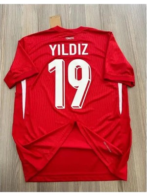 Kenan Yıldız Türkiye Milli Takımı Deplasman Yetişkin Taraftar Forması (Red)