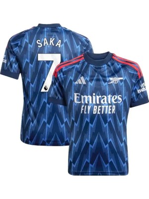 Arsenal 2025-26 Yeni Sezon Bukayo Saka Deplasman Forması (Newblue)