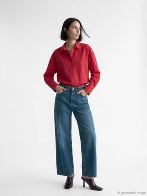 Lc Waikiki Yeni Sezon Baggy Fit Kadın Jean Pantolon