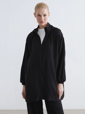 Lc Waikiki Yeni Sezon Kapüşonlu Oversize Kadın Tunik