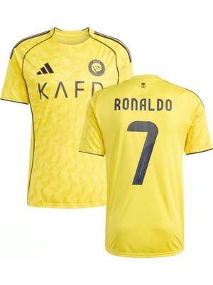 Al Nassr 2026 Cristiano Ronaldo Forması (Sarı)