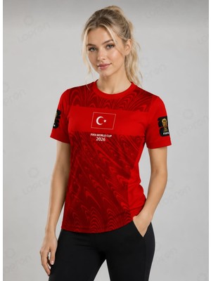 Türkiye Fifa 2026 Dünya Kupası Isimsiz Forması (Red)