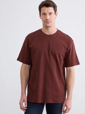 Lc Waikiki Yeni Sezon %100 Pamuk Loose Fit Basic Kalın Tişört