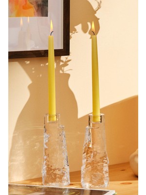 Paşabahçe Doku Mumluk 20 Cm, Şık Dekoratif