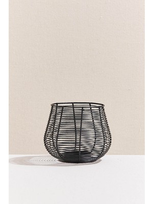 Paşabahçe Wire Metal Tealight Mumluk S, Şık Dekoratif