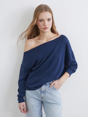 Lc Waikiki Yeni Sezon Kayık Yaka Soft Touch Bluz