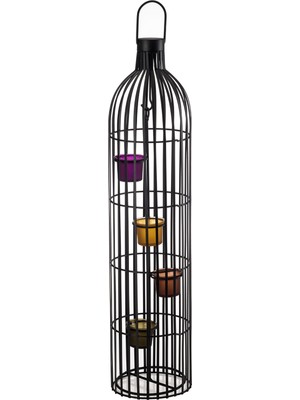 Paşabahçe Bottle Tealight Mumluk, Şık Dekoratif