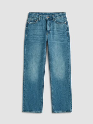 Lc Waikiki Yeni Sezon Yüksek Bel Straight Fit Kadın Jean Pantolon