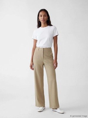 Lc Waikiki Yeni Sezon Regular Fit Geniş Paça Kadın Pantolon