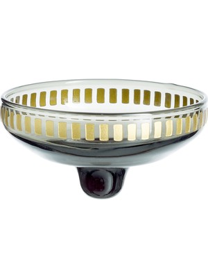 Paşabahçe Füme Omnia Nebula Tealight Mumluk, Şık Dekoratif