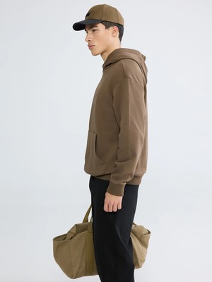 Lc Waikiki Yeni Sezon Kanguru Cepli Erkek Kalın Hoodie