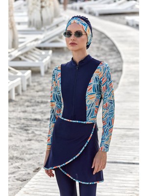 Veraura Lifestyle Argento 0764-328 Kadın Body Tesettür Takımı