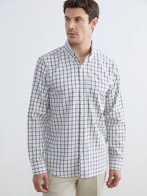 Lc Waikiki Yeni Sezon Regular Fit Ekose Gabardin Erkek Gömlek