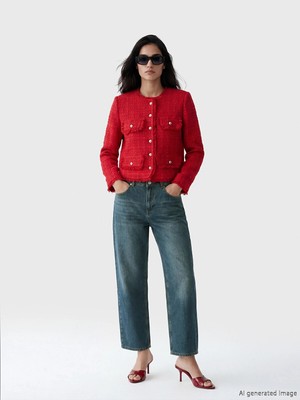 Lc Waikiki Yeni Sezon Wideleg Kadın Jean Pantolon