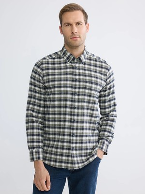 Lc Waikiki Yeni Sezon Regular Fit Ekose Gabardin Erkek Gömlek