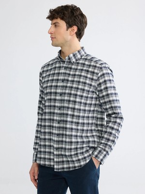 Lc Waikiki Yeni Sezon Regular Fit Ekose Gabardin Erkek Gömlek