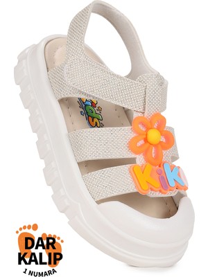 Kiko Kids Jelly Simli Hafif Taban Kız Çocuk Sandalet