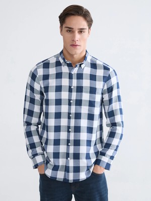 Lc Waikiki Yeni Sezon Regular Fit Ekose Erkek Gömlek