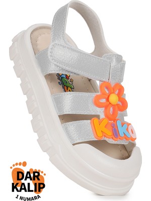 Kiko Kids Jelly Simli Hafif Taban Kız Çocuk Sandalet