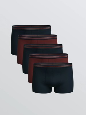 Lc Waikiki Yeni Sezon Standart Kalıp Pamuklu Esnek Erkek Boxer 5'li