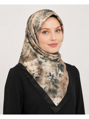 Miray Nevada Büyük Boy Organik Pamuk Eşarp - 120 x 120 - 06580-09