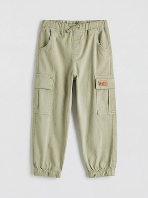 Lc Waikiki Yeni Sezon Loose Fit Erkek Çocuk Gabardin Kargo Pantolon