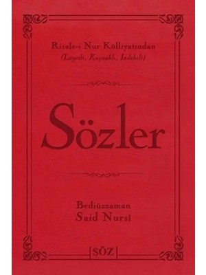 Sözler (Çanta Boy)